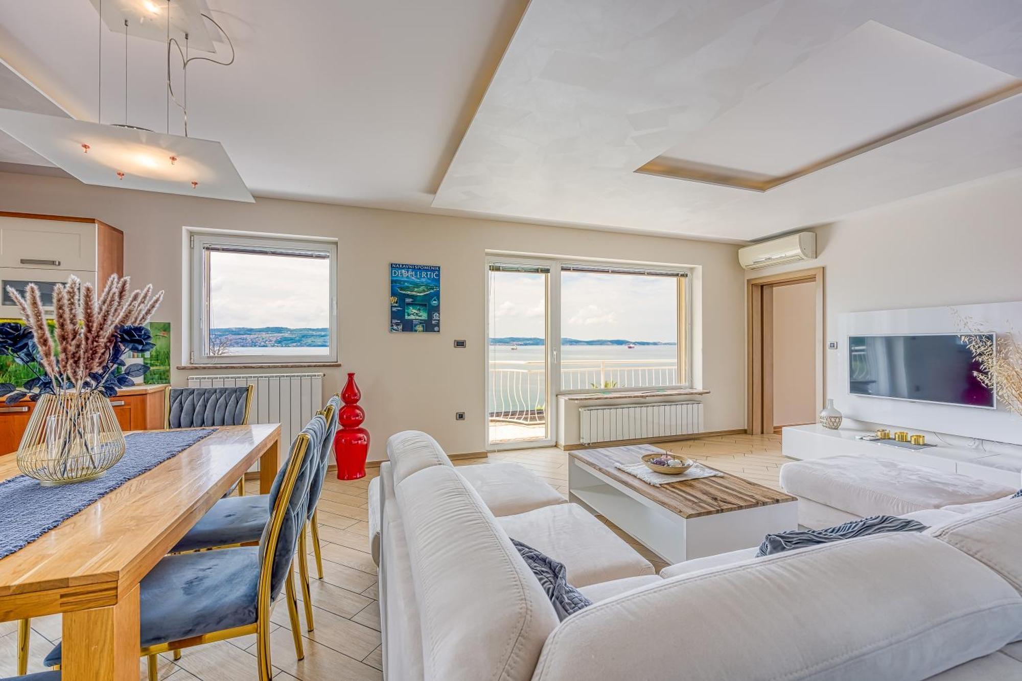 Debeli Rtic Apartments - Happy Rentals Ankaran Exteriér fotografie